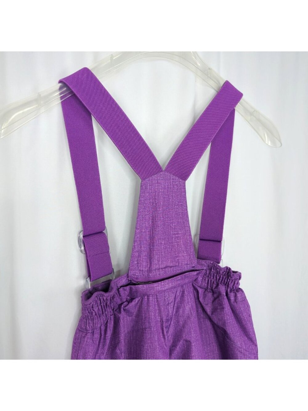 Weatherproof Girls Snow Bib 5 6 Small Pants Purple - Picture 6 of 10